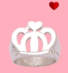 Anillo Corona de plata