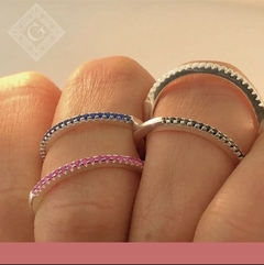 Anillo love medio sin fin