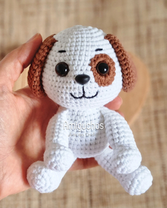 Cachorrinho Kawaii - Amigurumi - Amigurumi para Brincar ou Decorar - Amiguchos Arte em Crochê