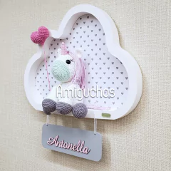 porta maternidade unicórnio