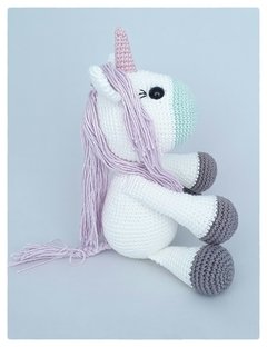 Unicórnio Pistache Amigurumi - comprar online