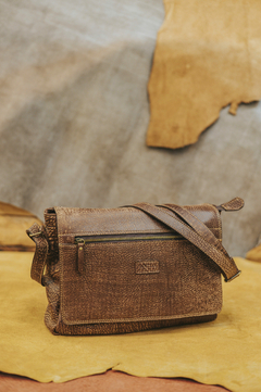 Morral Germán de cuero natural - TELCUER ARGENTINA