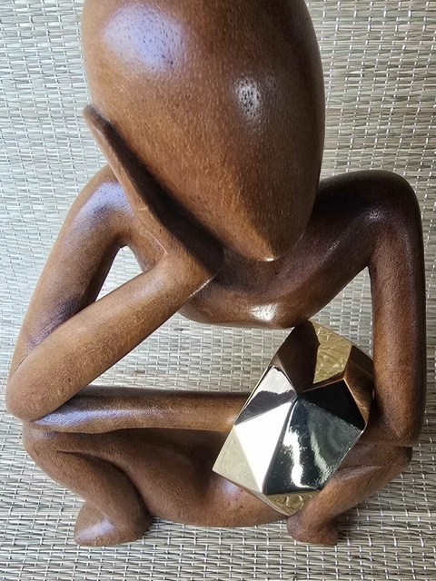 PU-0031 - Pulseira metal dourado liso toda angulosa - comprar online