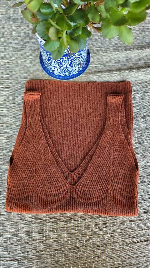 BS-0500Y -Blusa regata Lara caramelo - comprar online