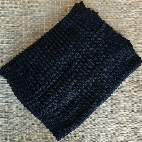 GL-0136B- Gola Angela Tricot preta - comprar online