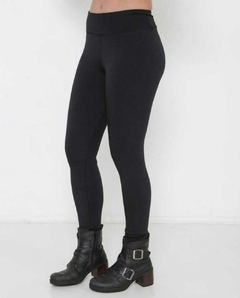 CA-0254- Calça legging flanelada por dentro preta - comprar online