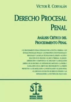 Derecho procesal penal. AUTOR: Corvalán, Víctor