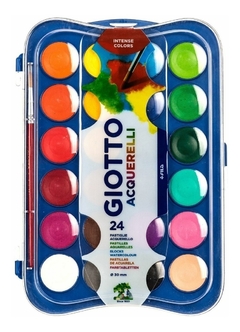 Acuarelas Giotto X 24 Colores + Pincel - comprar online