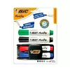 Marcadores Marking Bic Para Pizarra X4 + Borrador