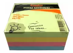 Taco-Notas Adhesivas Pastel x400 hojas