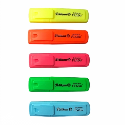 Resaltadores Pelikan Flash Fluo X5 Unidades