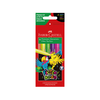 Marcadores Fibras Faber Castell Fiesta Neón X 6 Colores