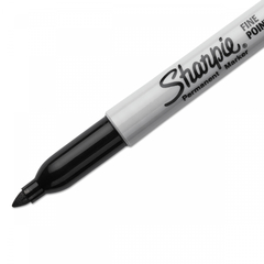 Marcador Sharpie Punta Fina Permanente Negro - comprar online