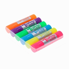 Tempera Solida Fluo Pack X6 Unidades Sifap en internet