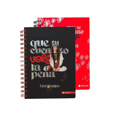 Cuaderno Skycolor Margarita A4 Rayado 100 Hojas 21x28