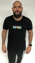 Camiseta Impose Cotton Bordado Colors Preto