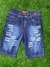 Bermuda Jeans Escuro Destroyd