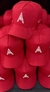 Boné Snapback Afri.co -Letter - Vermelho Logo Branco - comprar online