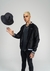 Jaqueta Bomber Suede Preta na internet