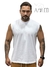 Regata Machão Branco - Elefante Marrom - comprar online