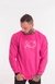 Moleton Effel bisão rosa neon