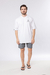 Oversized Afri.co Frase Costas - Branca