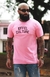 Camiseta Effel Rosa e Preto