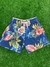 Shorts Praia Azul Folhas Ref.