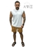 Regata Machão Branco - Elefante Marrom - PTGSTORE