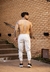Calça jogger sarja cinza VENCY - comprar online