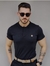 Camiseta Bold Gola Padre - Preta