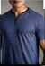 Camiseta Marinho Vency Zíper - comprar online