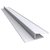 emenda soleira espelho para forro pvc branco 3m plasbil
