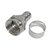 conector f para cabo coaxial rg-6 com anel níquel storm