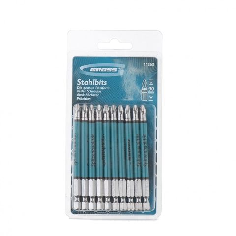 bits phillips encaixe 1/4" comprimento 90mm 1/4" ph2 (1un) gross