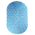 tapete de banho gotas azul antiderrapante 37x68 durín