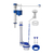 kit caixa acoplada universal single com acionador superior branco blukit