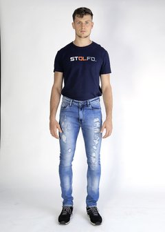CALÇA SKINNY MASCULINA REF.030029 - comprar online