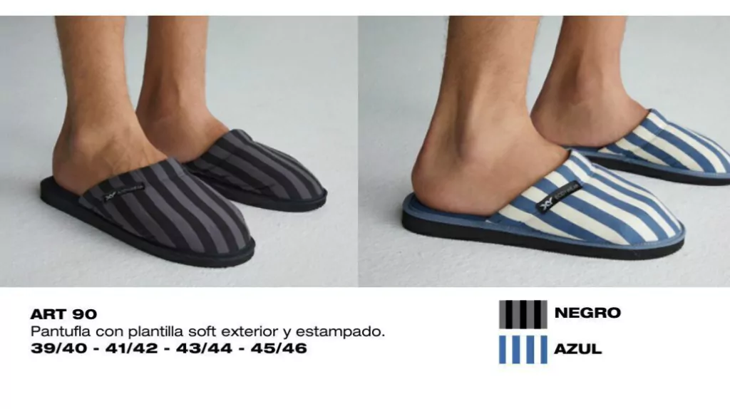 Pantuflas para Hombre XY ART. 90