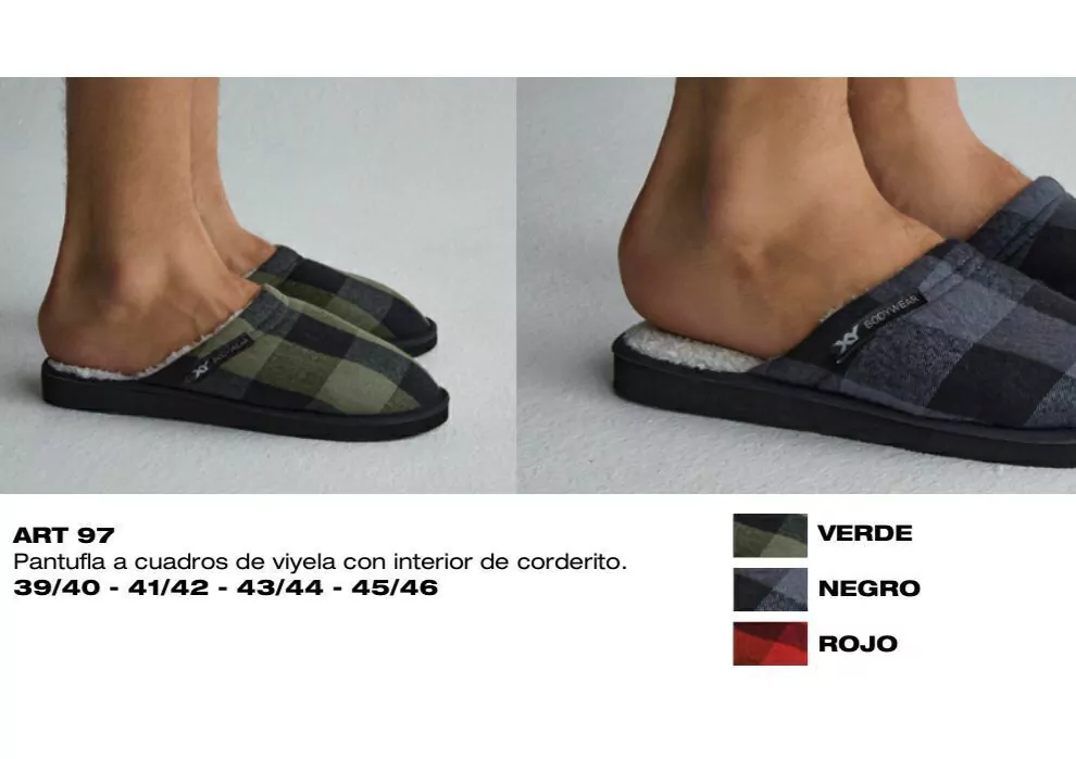 Pantuflas de Hombre XY ART. 97