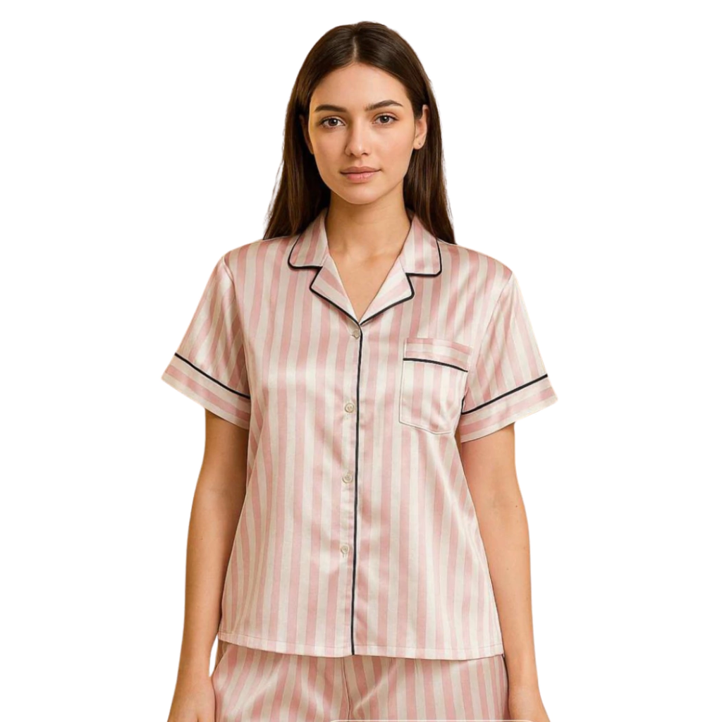 Pijama dama saten spandex estampado TERRENAL ART. PV3