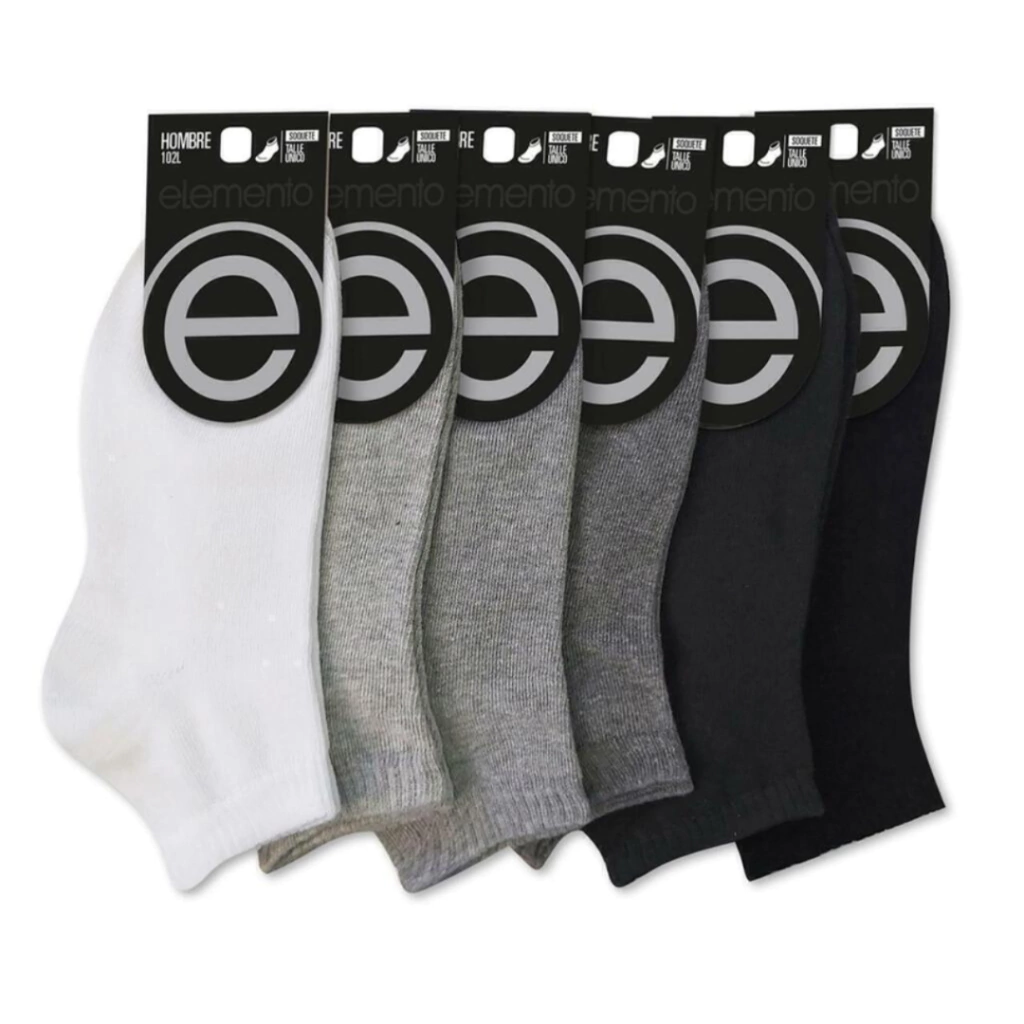 Soquete ELEMENTO lisos HOMBRE ART. 102