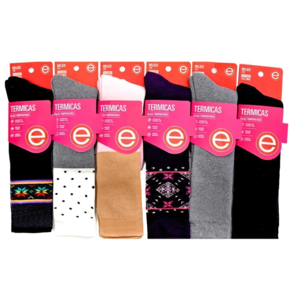 Media térmica Dama ELEMENTO ART. 720 (6 unidades)