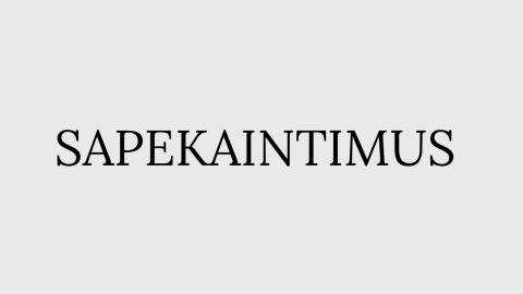 Sapekaintimus