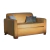 Sillon NAPOLES 1,40X0,90 mts -2 cuerpos- en internet