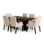 Comedor Capitone x 4 Sillas + 2 Cabeceras - comprar online