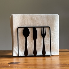 Servilletero de metal - Cubiertos - comprar online