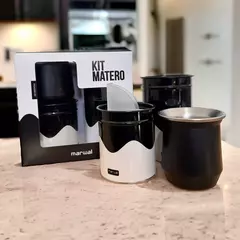 Set de latas + mate de acero