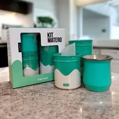 Set de latas + mate de acero en internet