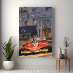 Reutemann Ferrari 312 T3 - Tela